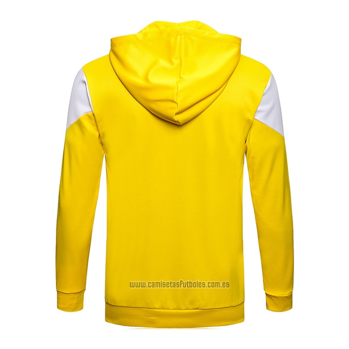 Chaqueta con Capucha del Borussia Dortmund 2021-2022 Amarillo